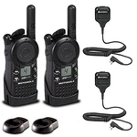 X Motorola Uhf 4-CHANNEL 2-WAY Radio (CLS1410) + HKLN4606. Fixed Price $556.00.