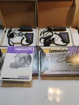 2 Complete Collett Platinum 900 Intercom Helmet Communication Systems Read!. Fixed Price $24.99.
