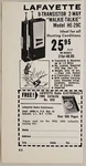 1964 Print Ad Lafayette 9-TRANSISTOR 2-WAY Walkie-talkies Long Island,ny. Fixed Price $11.96.