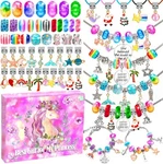 Amazing Time 130 Pcs Charm Bracelet Making Kit, Jewelry Toy For Multicolor. Fixed Price $18.56.