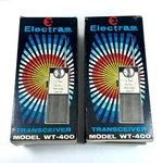 Electra Transceiver Model WT-400 Solid State Blue W/ Box Walkie Talkies Set 2. Fixed Price $26.95.