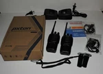 Pxton Walkie Talkies Rechargeable Long Range Two-way Radios With 2-PACK Open Box. Fixed Price $19.99.
