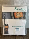 Cobra Marine Flating Vhf Radio HH350 6 Watt Noaa Weather Alert Charging Dock New. Fixed Price $90.30.