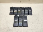 Lot Of 9 Motorola Mtx Handie Talkie Held Fm Radio P/n: H01WCF4DB5AN Nx. Fixed Price $129.99.