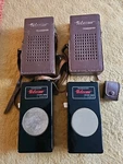 Telecon Transistor Radio Transceivers Set 0011977 Read Untested 1960S Mcm. Fixed Price $29.99.
