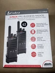 Cobra PX650 Professional Frs Two-way Radio 2 Pack New. Fixed Price $54.99.
