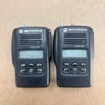 Motorola EX560 Xls Two Way Radios (lot Of 2) Vhf + Uhf Portable Walkie Talkies. Fixed Price $67.50.