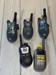 Walkie Talkie Two Way Radio Lot Motorola Cobra Memorex 5 Total No Chargers. Fixed Price $14.98.