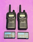 2X Kenwood PKT-300-K Protalk Xls Uhf 450-470MHZ 2W 6CH Business Two Way Radios. Fixed Price $195.00.