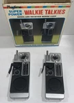 Vtg Playtime Walkie Talkies Cellular Brick Phone Original Box Model # 607. Fixed Price $24.75.