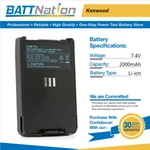 7.4V 2000MAH Li-ion Battery For Kenwood TH-D74A KNB-74 KNB-75L. Fixed Price $40.00.