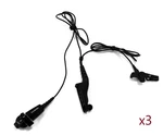 Lot Of 3 Motorola PMLN6127A Impres 2-WIRE Surveillance Kit, No Tube / Earpiece. Fixed Price $44.99.