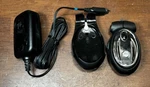 Motorola HF820 Portable Easy-install Bluetooth Over-visor Speaker W/charger. Fixed Price $15.00.