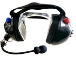 Racing Radio Dual Headset Pro Cfx. Fixed Price $199.99.