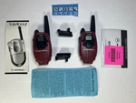 Motorola Talkabout T5200 Two Way Radios Burgendy Color. Fixed Price $50.00.