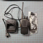 Retevis H-777 Uhf 400-470 Mhz 16CH Walkie Talkie W/cradle Dock & Ear Piece Acce.. Fixed Price $16.00.
