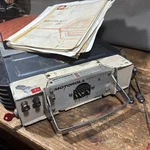 Vintage Motorola Motrac 2-WAY Mobile Car Radio Transceiver Model R43HHT 1179AA. Fixed Price $189.00.