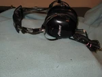 Vintage Race Tech Racing Communications Headphone Set-black. Fixed Price $34.99.