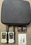 Motorola Walkie Talkies Talkabout Two-way Radio T2XX Series Tested Case. Fixed Price $24.99.