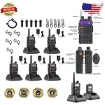 Pro UV-5R 5-PACK Dual Band Radio, 128 Ch, 1800MAH Battery, Usb Cable. Fixed Price $151.19.