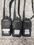 Lot 3 Alpha One By Rca APR100U Uhf 400-470MHZ Two Way Radio For Parts. Fixed Price $59.00.