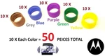 Motorola Mototrbo Pieces !!! Color Id Bands (XPR7550, XPR3500, SL300 Vhf Uhf). Fixed Price $39.95.