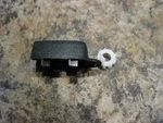 New *oem* Kenwood Mic Retainer And Channel Stop (LOT#RL406). Fixed Price $8.99.