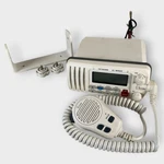 Icom IC-M422 Marine Vhf Radio W/ Attached Fist And Mount Tested Used. Fixed Price $199.99.