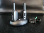 Cobra GA-CF5 Mile Two Way Radios Black Pack Of 2 W/ Charging Station. Fixed Price $17.60.