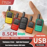 Mini Kids Walkie Talkie 2 Pack Uhf 1-5KM Two Way Transceiver Toy Radio. Fixed Price $30.30.