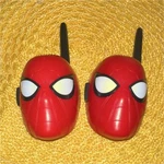 Marvel Spiderman Portable Walkie Talkies Red Black White Handheld Pair. Fixed Price $14.49.