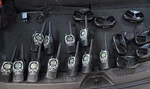 Midland X-tra Gxt Handheld Walkie Talkies Black Sos Wx Call Scan Lot. Fixed Price $30.00.