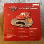 2006 Disney Pixar Cars Lightning Mcqueen Talking Alarm Clock Radio Box. Fixed Price $58.00.