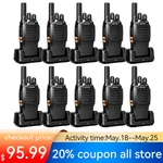 Retevis H777 Walkie Talkie Long Range Rechargeable 2W Frs Two Way Radios 10 Pack. Fixed Price $119.99.