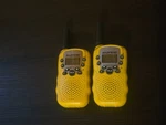 Baofeng BF-T3 Walkie Talkies 2-PACK Kids Radios Yellow Powers On. Fixed Price $23.99.
