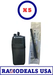 Motorola XPR6350 Vhf Radio AAH55JDC9LA1AN & Antenna PMAD4067C Only. Fixed Price $745.00.