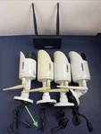 Lorex Cameras LWU3622 With Receiver ( No Power Supply) For Parts Only-lot Of 5. Fixed Price $58.99.