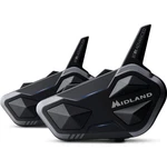 2X Midland BTR1 Advanced Motorcycle Bluetooth Headsets 4-RIDER Intercom System. Fixed Price $300.00.