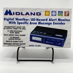 Midland 74-200 Noaa Digital All Weather Radioclock Hazard Alert Monitor Receiver. Fixed Price $40.99.