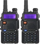 Baofeng UV-5R Vhf Uhf Dual-band Portable Ham Radio Walkie Talkie 2 Pack. Fixed Price $69.99.