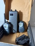 Mixed Lot: Ge Handheld Cb Radio 40 Channels & (2) Cobra Microtalk Walkie Talkies. Fixed Price $37.85.