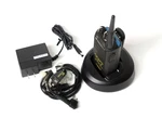 Motorola CP185 AAH03RDC4A Two-way Radios + Charger Mics. Fixed Price $120.00.