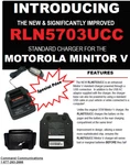 New Updated 2026 Motorola Minitor V Pager Charger RLN5703C - Micro Usb. Fixed Price $56.94.