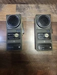 Vintage Pair 1974 General Electric RECON-1 Walkie Talkies Movie Prop #4-1749A. Fixed Price $21.00.
