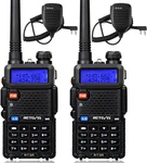 RT-5R Way Radio Long Range, Walkie Talkies With Shoulder Mic, Dual Band, 128CH. Fixed Price $72.95.