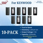 10X Li-ion Battery For Kenwood KNB45, KNB-45L Radios TK-2212L, TK-3202E. Fixed Price $175.00.