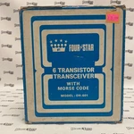 Four Star Transistor Transceiver With Morse Code Model: OH-601. Fixed Price $27.99.