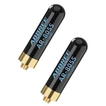 Abbree Ham Radio Antenna Dual Band Vhf/uhf 144/430MHZ 1.96INCH AR-805S Black. Fixed Price $10.03.