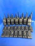 14X Motorola Bearcom BC130 16CH AAH84RCJ8AA2AN Uhf Radios/w Battery. Fixed Price $589.00.