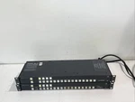 Harris RCP-16X4P Rackmount Remote Programmable Crosspoint Pushbutton Panel. Fixed Price $65.00.